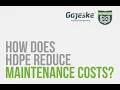 Ask the Pipe Professor How does high-density polyethylene pipe reduce maintenance costs