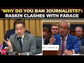 Download Lagu 'I'm asking you a direct question…': Raskin rips Farage at free speech hearing over journalists ban