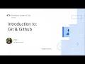 Introduction to Git and GitHub