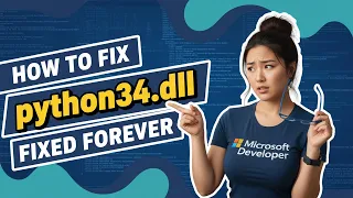 Fix python34 dll Runtime Error