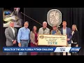 Florida Python Challenge captures 280 snakes with grand prize winner removing 96