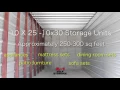 10x25 Storage Unit - A-1 Self Storage