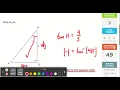 IXL - Trigonometric ratios find an angle measure Algebra 2 practice