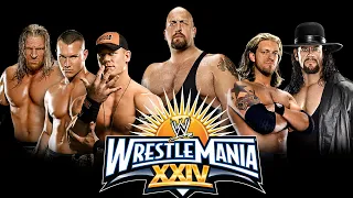 FULL EVENT: WrestleMania XXIV – Undertaker vs. Edge, Flair vs. Michaels, Big Show vs. Mayweather