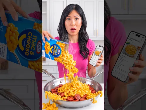 Testing a Hot Dog Mac & Cheese STRUGGLE MEAL from Tiktok!