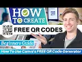 How To Create QR Codes for FREE \u0026 Use For Business (Canva QR Code Generator)