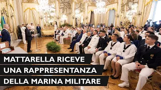 mattarella speaks on the occasion of navy day
