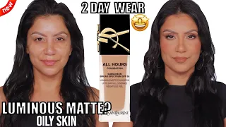 2 DAY WEAR new YSL LUMINOUS MATTE FOUNDATION SPF 30 oily skin MagdalineJanet
