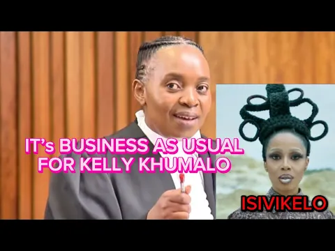 Download MP3 KELLY KHUMALO'S NEW SONG ISIVIKELO AMID MASTERMIND ALLEGATIONS! NO ARREST WARRANT?