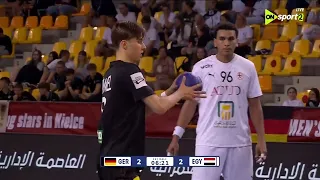 مباراة مصر والمانيا في بطولة العالم لكرة اليد تحت 21 عام 