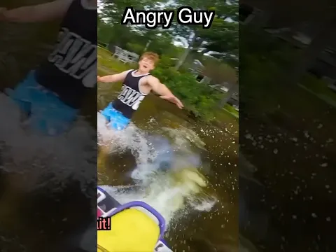 Angry Guy Wants My Free Jet ski #jetski #karen #free