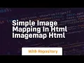 Simple image mapping in html imagemap html