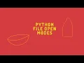 python file modes Sinhala Neelict