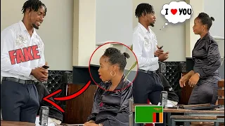 CUCUMBER PRANK ON A LADY FROM ZAMBIA ~ FUNNY REACTIONS 😆 🥒