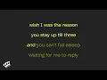 Henry Moodie - drunk text (Karaoke Version)