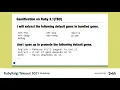 JA How to develop the Standard Libraries of Ruby Hiroshi SHIBATA hsbt