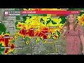 Severe thunderstorms roll into metro Atlanta