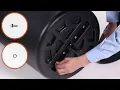 03 Assembly - Agri-Fab Poly Rollers 45-0606 45-0604