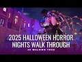 Halloween Horror Nights Orlando 2025 Full Walkthrough HHN34