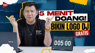 gampang cepat gratis bikin logo dj cuma 5 menit doms dj indonesia