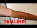 HOW TO GET RID OF TAN LINES FAST RESULTS