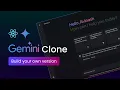 Let s Build Google Gemini 2 0 Using React JS and Gemini API Gemini Clone In React 2025