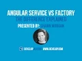 The Difference Between Angular Service and Angular Factory Service