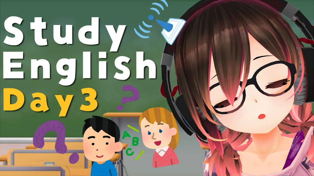 【ENGLISH】朝活！Study English with me!!!DAY３【ホロライブ/ロボ子さん】