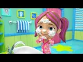 Here We Go Round The Mulberry Bush | Kindergarten Nursery Rhymes cartoon video
