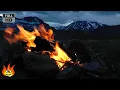 Download Lagu Crackling Campfire on the Windy Tundra of Norway (HD)
