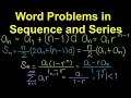 Grade 10 - Word Problems in Sequences and Series Math