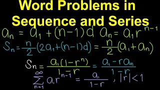Grade 10 - Word Problems in Sequences and Series Math