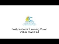 CMSD Post-pandemic Learning Vision Virtual Town Hall