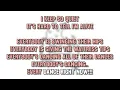car seat headrest - "bodys" KARAOKE (+ extra duet lines!)