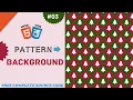 Background pattern with CSS pure CSS background pattern CSS tutorial css tips and tricks