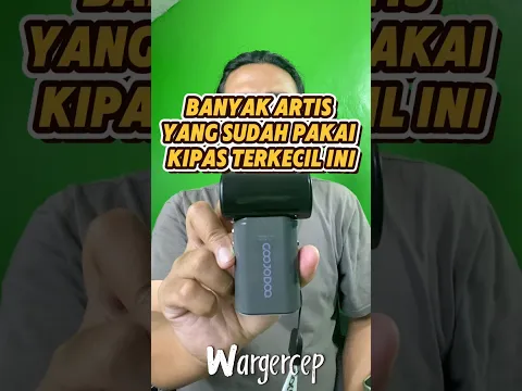 Banyak artis yang sudah pakai kipas terkecil ini dari goojodoq gfs017