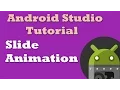 Android Studio Tutorial 12 Slide Animation