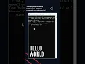 Belajar Python dalam 1 Menit Hello World