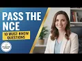 NCE Practice Test Questions Answers 10-Question Narrated Walkthrough