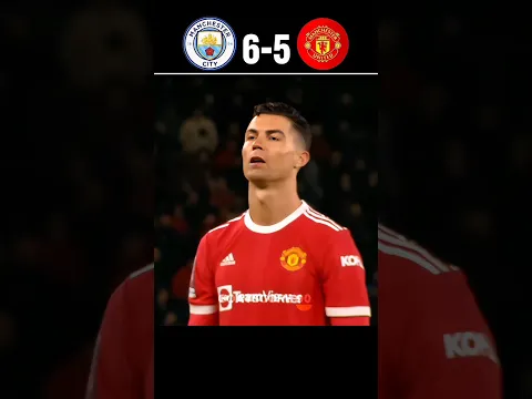 man City Vs man united penalty shootout #shorts #football #ronaldo #halland