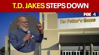 Bishop T D Jakes steps down from Dallas Megachurch