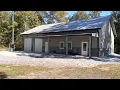 40X60 Worldwide Steel Metal Building Inside Tour