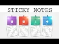 Creative Sticky Notes using HTML CSS only