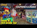 2 FLOORS OF GAMES Supercharged Entertainment Edison NJ September 2025 arcade tour 4K walkthrough