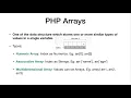 Array concepts in PHP part 22
