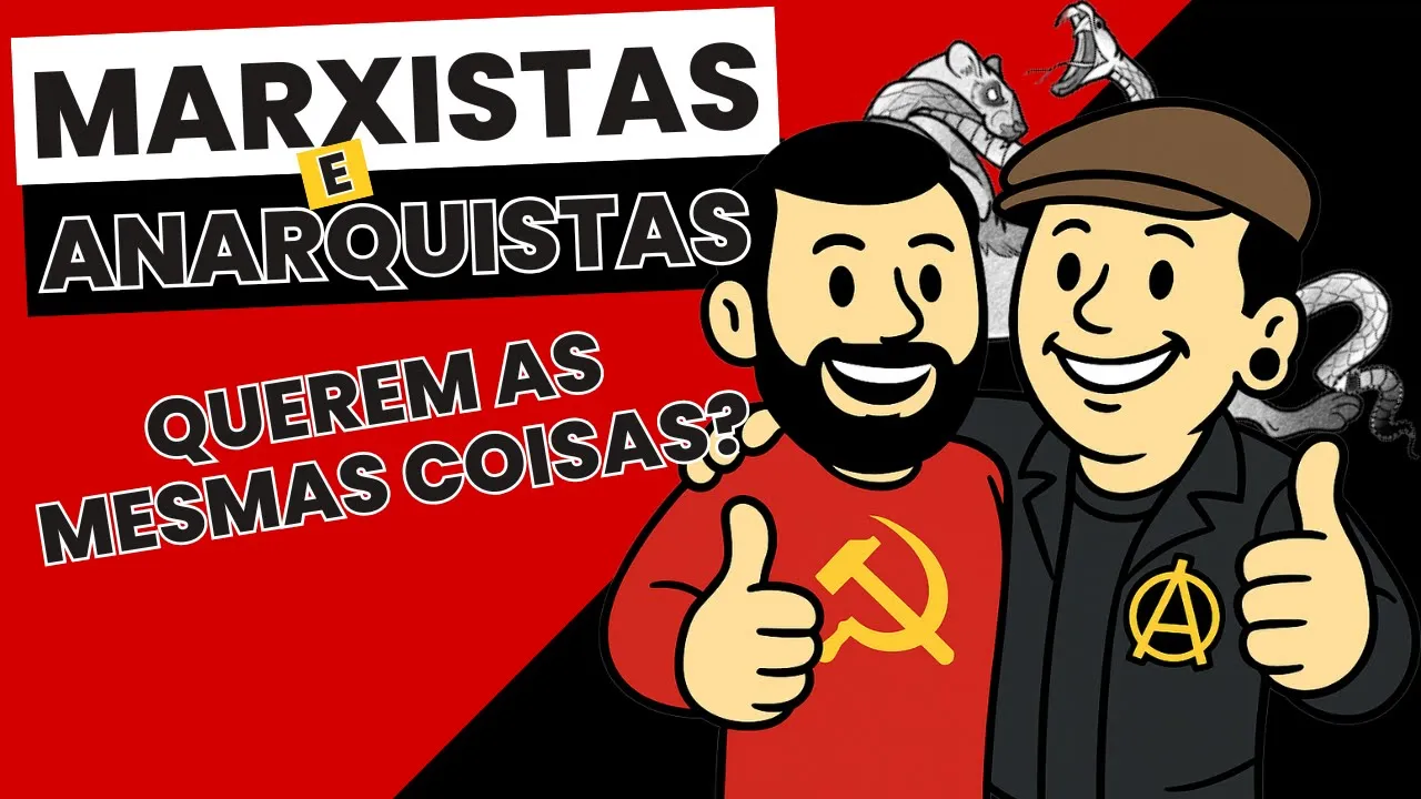 Marxistas e Anarquistas NÃO Querem a Mesma Coisa