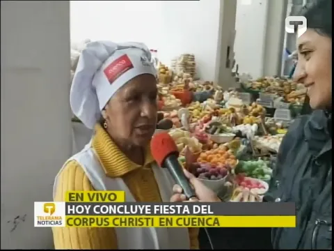Hoy concluye fiesta del Corpus Christi en Cuenca