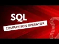 SQL Comparison Operators Oracle SQL fundamentals