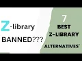 Z-Libary Banned 7 Best Z-libaryAlternatives Free Ebooks