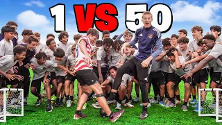 1 VS 50! Street Panna Vs Houston Dynamo Academy!!
